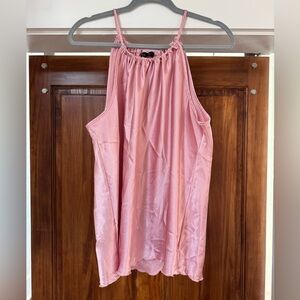 Nicole Miller Pink Sleeveless Blouse